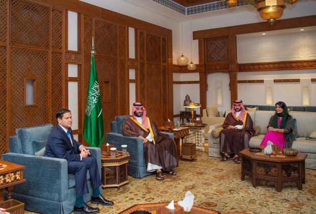 SAUDI ARABIA-JEDDAH-CROWN PRINCE-U.S.-SECRETARY OF STATE-MEETING