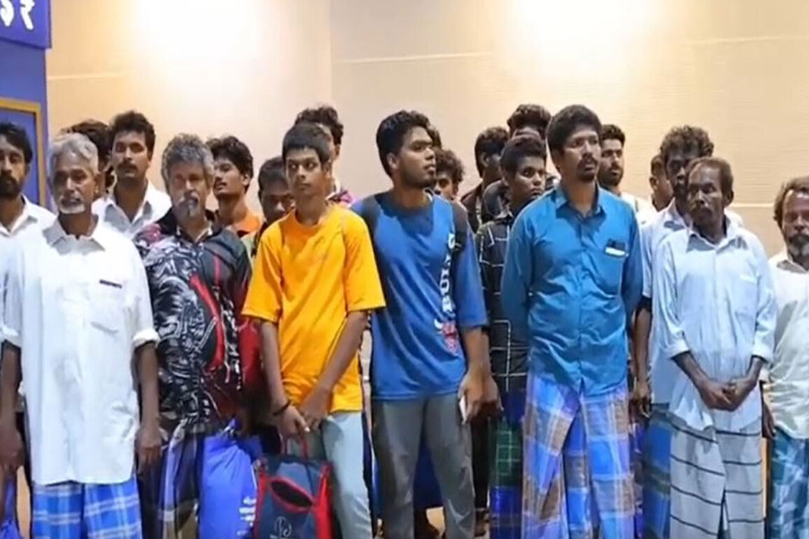 30 fishermen from Tamil Nadu, Puducherry return to India from Sri Lanka