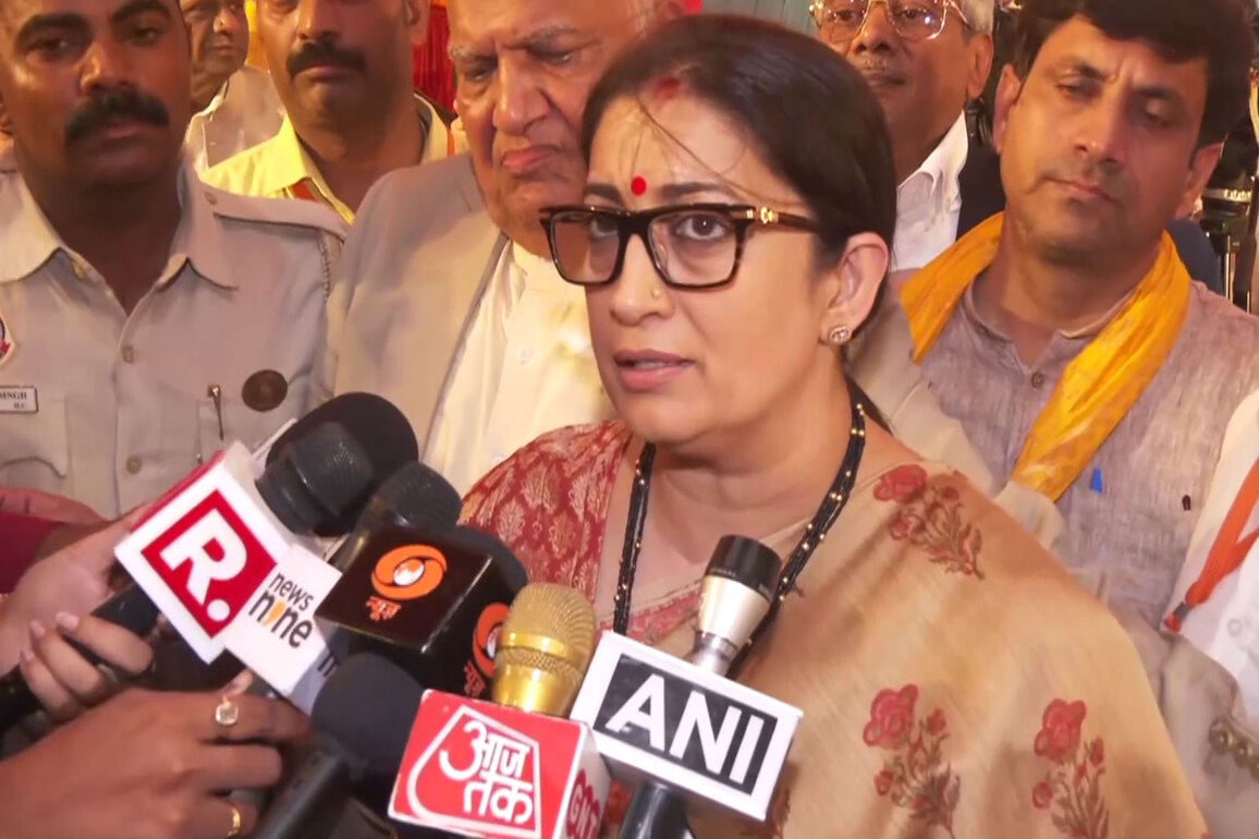 "I join citizens across country to wish PM a very happy birthday": BJP leader Smriti Irani