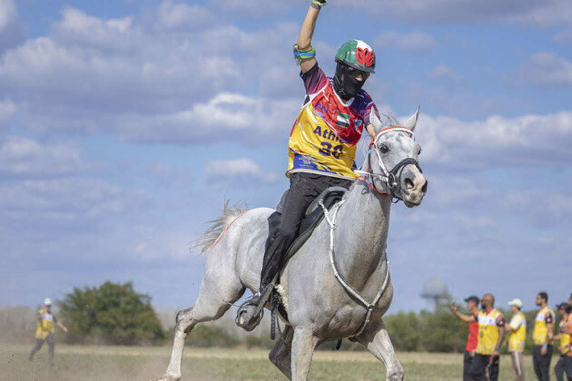 UAE rider Rashid Al Muhairi wins Endurance World Championship for Juniors in Romania