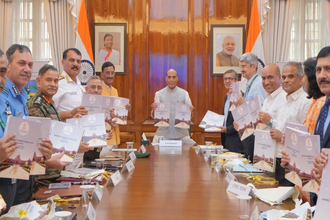 Rajnath Singh releases Defence Procurement Manual 2025