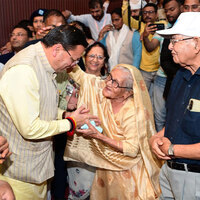Uttarakhand CM Dhami hails elderly as 'strong roots of society' at Haldwani event