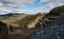 Highland Gold is one of the mining companies sanctioned by the US (pictured Highland's MNV mine)