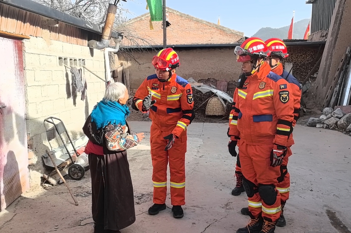 CHINA-GANSU-EARTHQUAKE-AFTERMATH (CN)