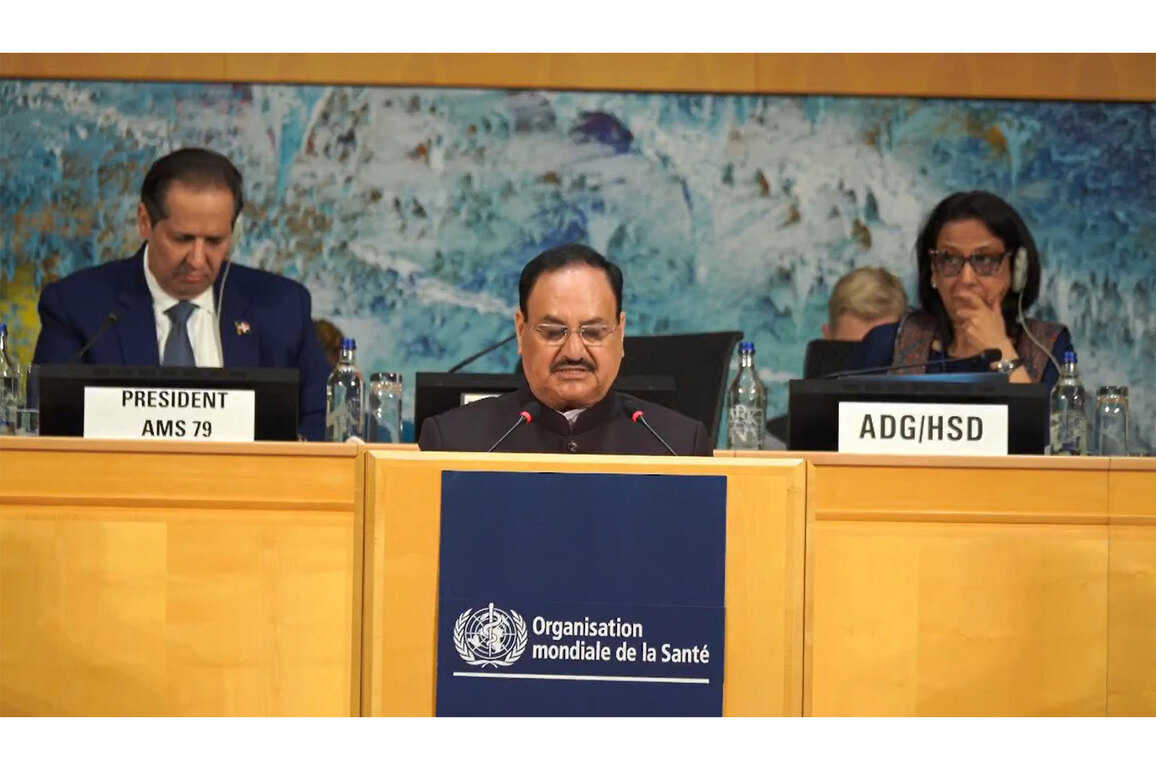 'Rapidly expanding access to affordable, accessible and quality healthcare for all': Health Minister Nadda at World Health Assembly