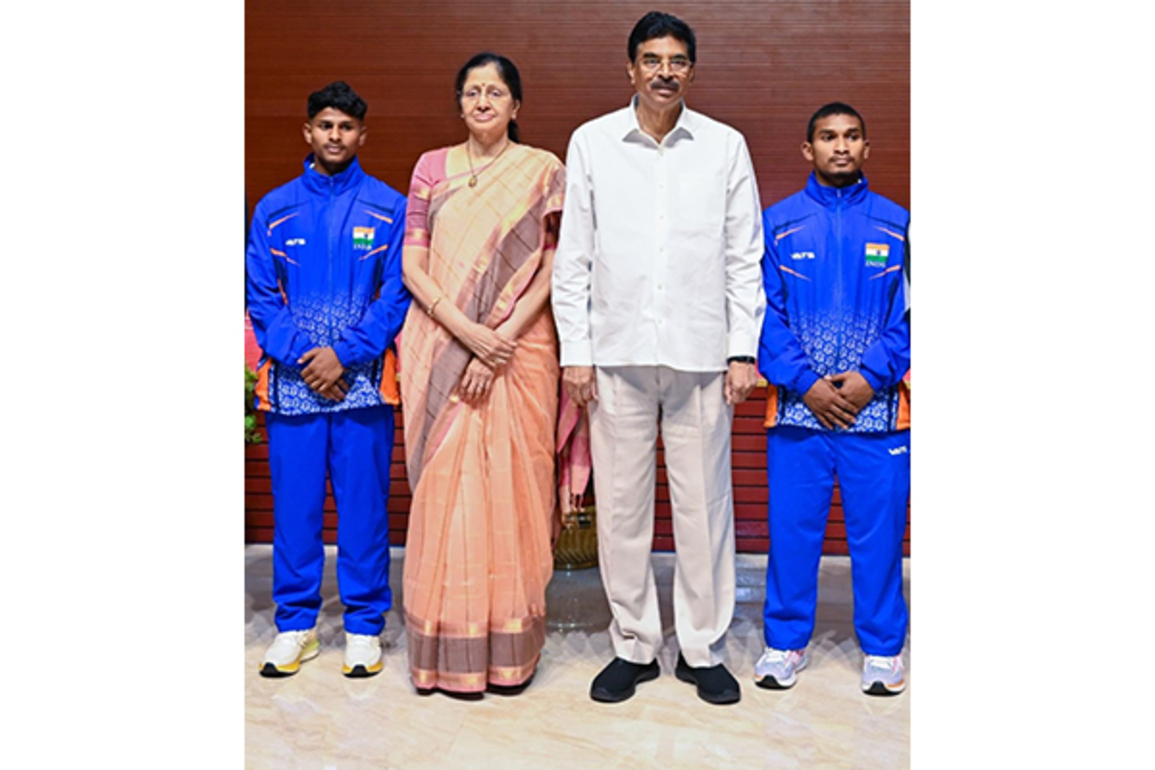 Odisha Governor Felicitates Jindal Foundation's Wushu Champions for International Achievements