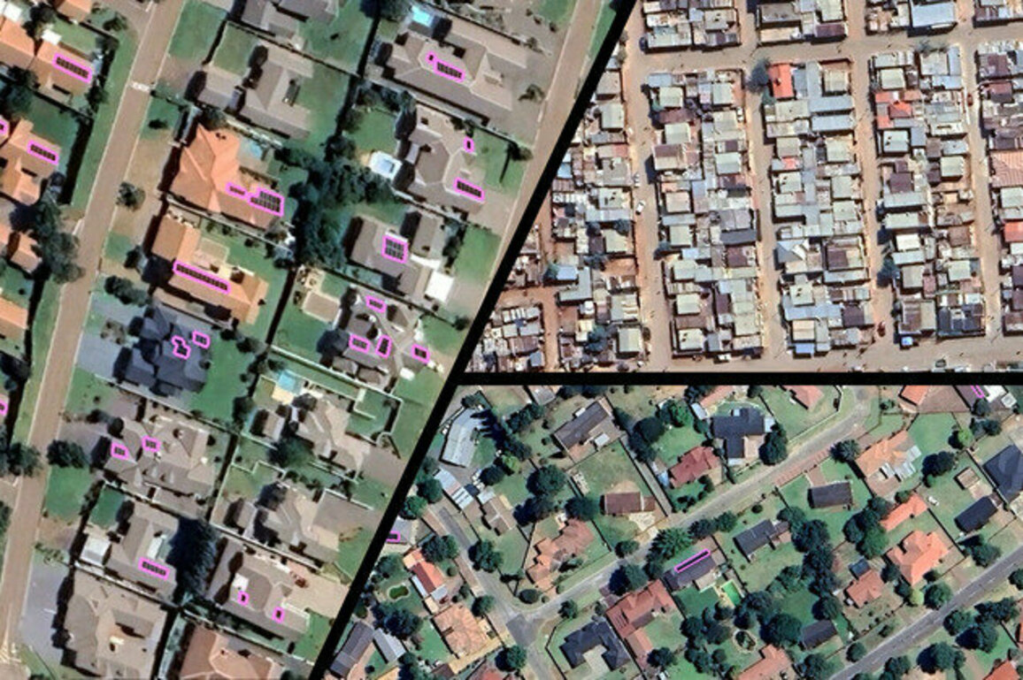 Satellite images reveal the dark side of household solar power - South Africa's green transition is only for a few