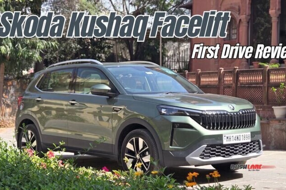 Skoda Kushaq Facelift First Drive Review  Much-Needed Update!