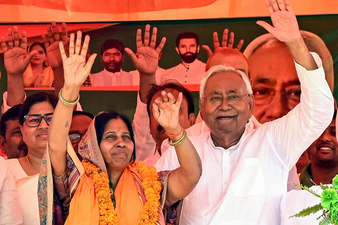 "Jeeta hai Bihar ki mahilao ka vishwaas...Jeeta hai NDA, jeeta hai Bihar": JDU after NDA's lead crosses 200 mark