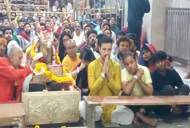 Darshan Kumaar seeks blessings at Mahakaleshwar Temple in Ujjain