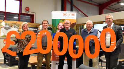 Tippers raises £200,000 for Acorns Children's Hospice in just five years