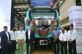 100th metro trainset rolled out from Alstom's Sricity plant