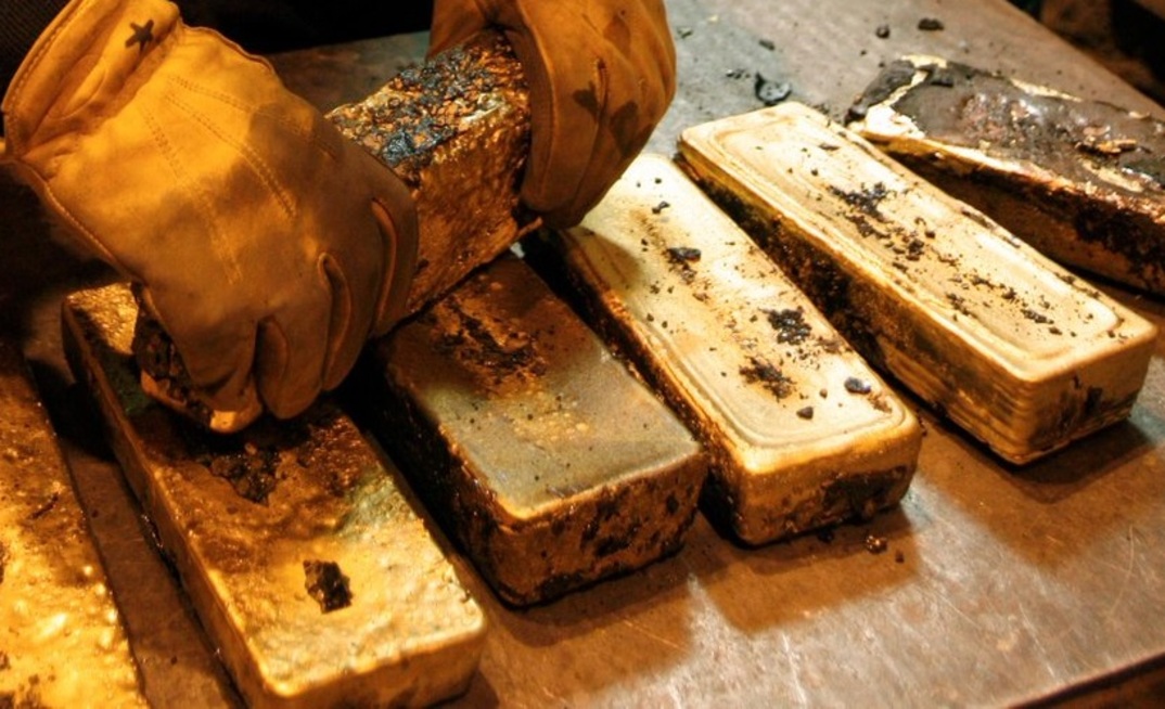 Barras de ouro da Kinross Gold