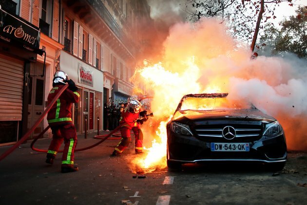 French Protesters, Police Clash Over New Security Legislation