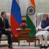 Russia's deputy PM holds talks with India's Modi