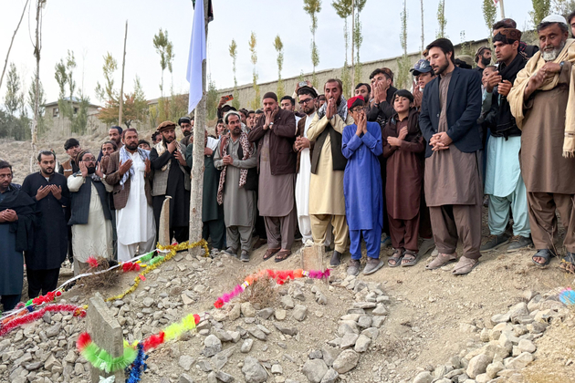 ACB Chairman Ahsraf, international players visit Paktika to meet families of deceased in Pakistan airstrike, offer prayers for cricketers killed