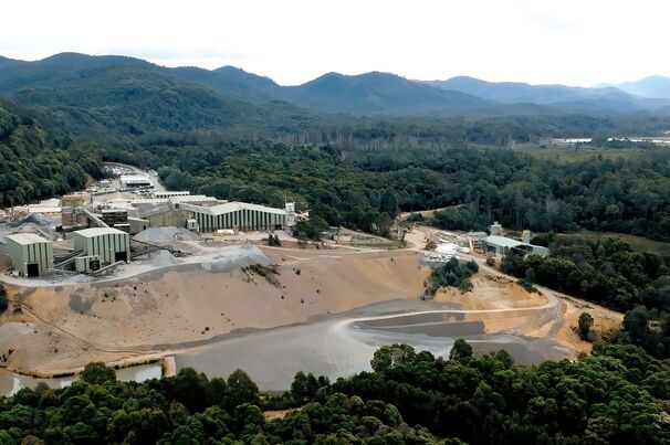 The Renison tin mine in Tasmania.