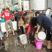 Israel weaponizing water in Gaza  medical charity