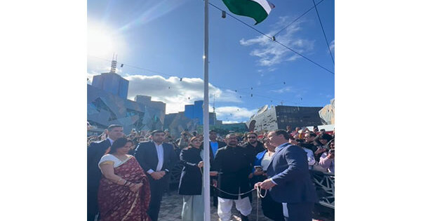 IFFM 2025: Aamir Khan hoists national flag at Fed Square as part of Independence Day celebrations, Philip Green shares video