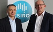 Gekko’s group manager innovation and collaboration, Richard Goldberg (left) and Jonathan Law, director, CSIRO Minerals