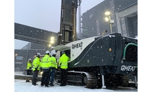 Just Drill’s UK customers getting a demonstration of the Geomachine GM2000 rig, the first 2000m deep rig specifically designed for low-impact, small-footprint geothermal drilling