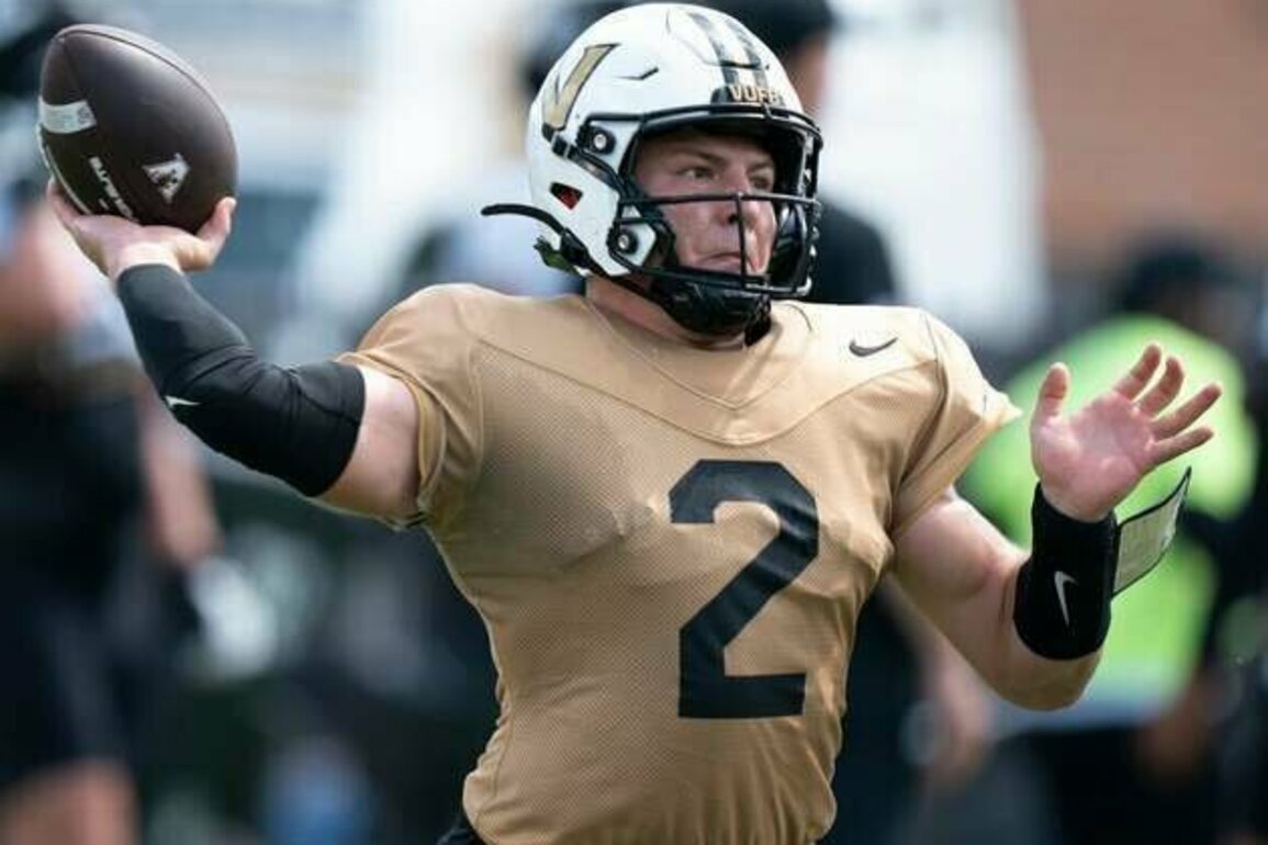 Vanderbilt's Diego Pavia seeks fast start vs. Charleston Southern