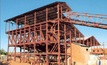 Shell of the old Kabwe mineral concentrator in Zambia