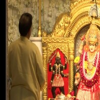 Delhi: Morning Aarti held at Jhandewalan temple on third day of Chaitra Navratri