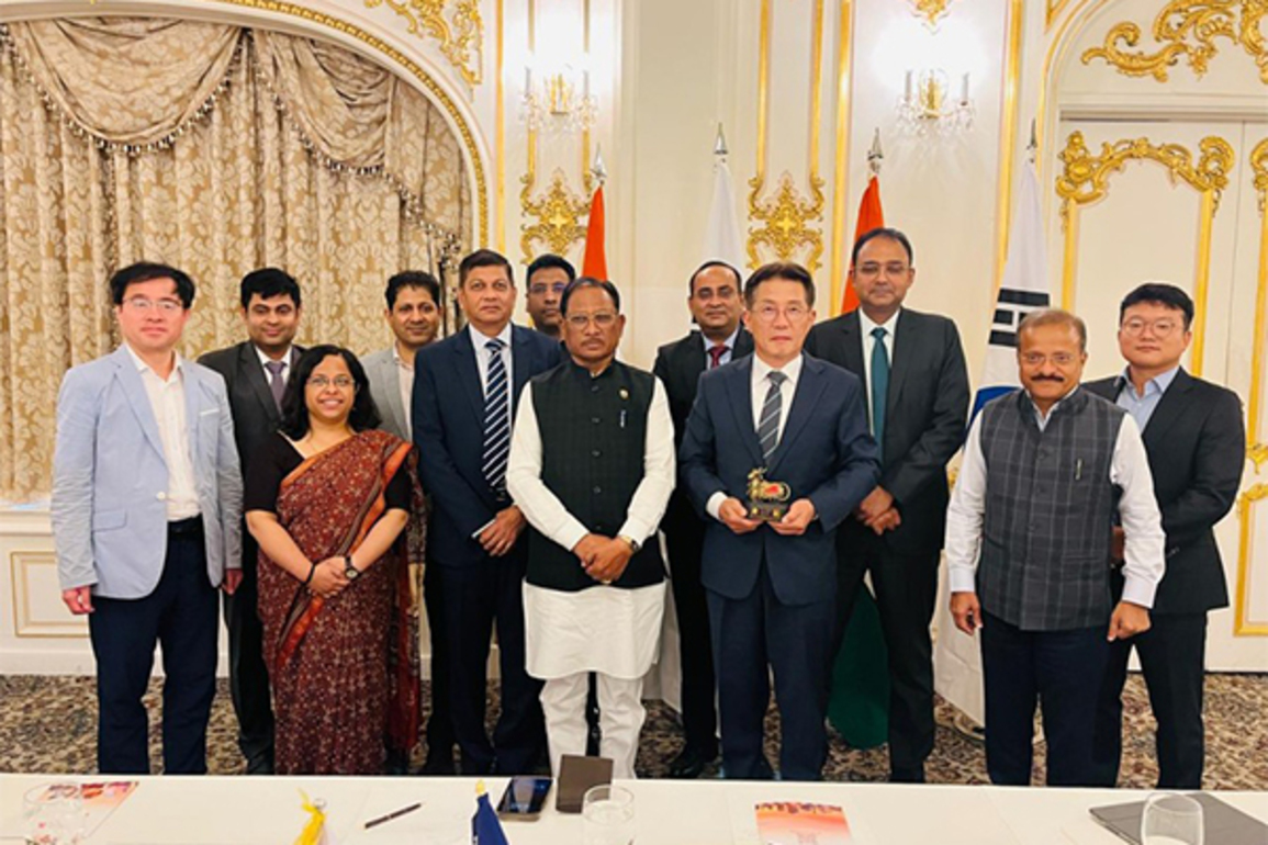 Chhattisgarh CM Vishnu Deo Sai meets ATCA officials in Seoul to promote investments