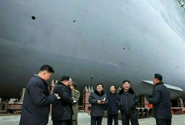 North Korea Unveils Nuclear-Powered Submarine for First Time