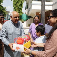 Gujarat CM participates in 'Let kids play, let kids bloom' campaign in Ahmedabad