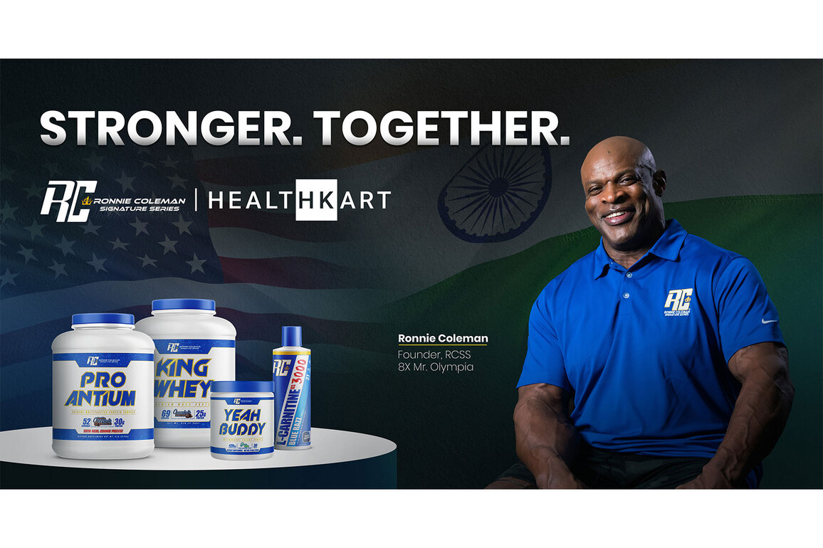 Ronnie Coleman Signature Series Teams Up with HealthKart for Strategic Growth in India