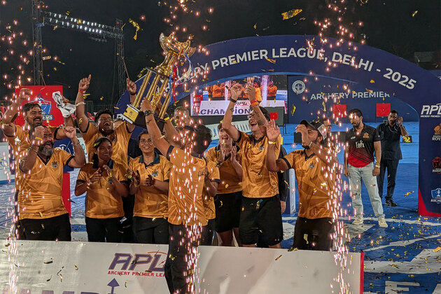 Rajputana Royals crowned champions of inaugural Archery Premier League