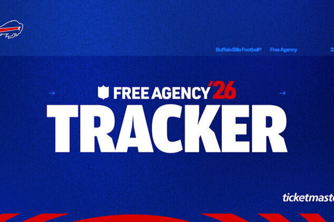 Buffalo Bills Free Agency Tracker 2026