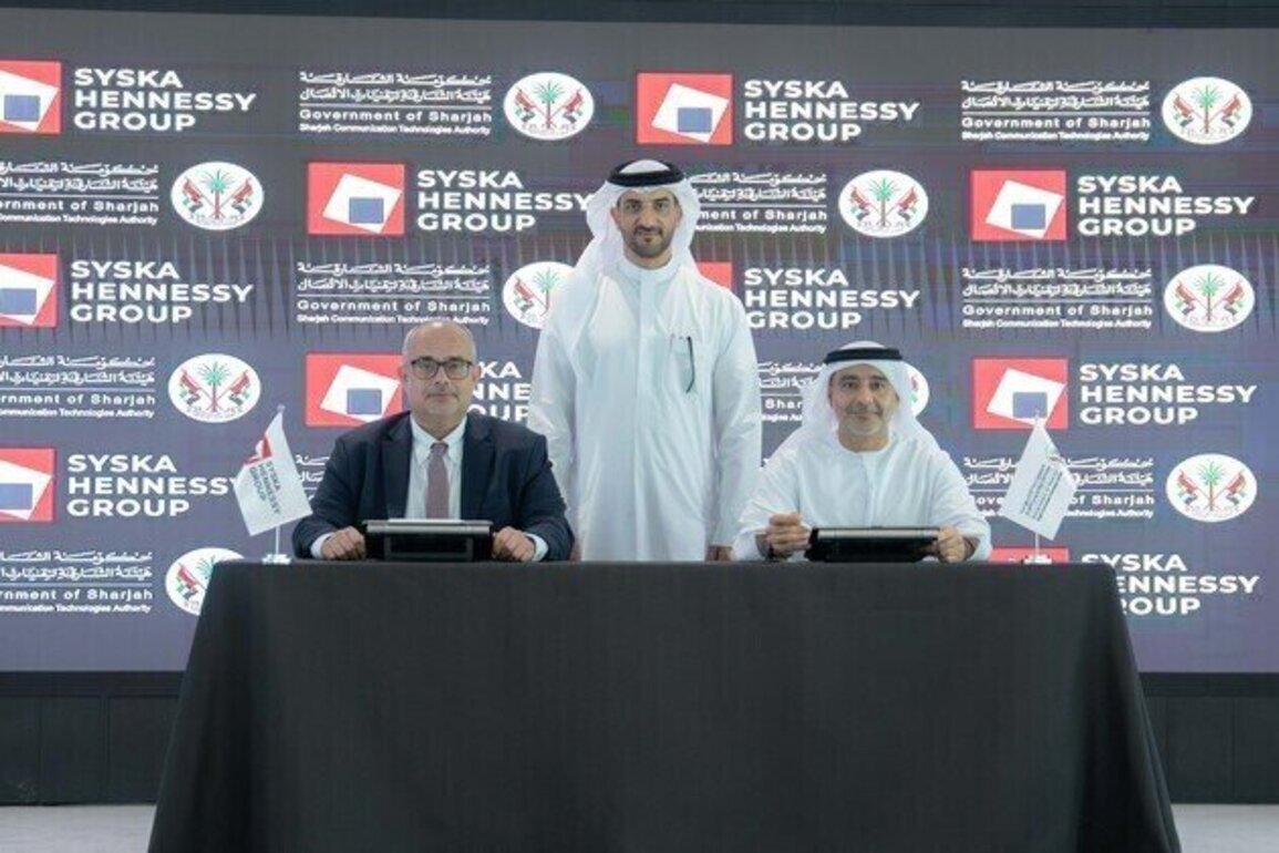 Sultan bin Ahmed witnesses signing agreement of SCTA, Syska Group