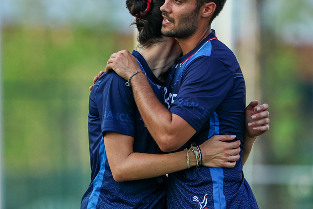 (SP)CHINA-CHENGDU-THE WORLD GAMES 2025-ULTIMATE FLYING DISC-MIXED-SEMIFINALS GAME-USA VS FRA(CN)