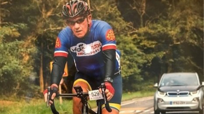 NBG Chairman gets on his bike to support disadvantaged students