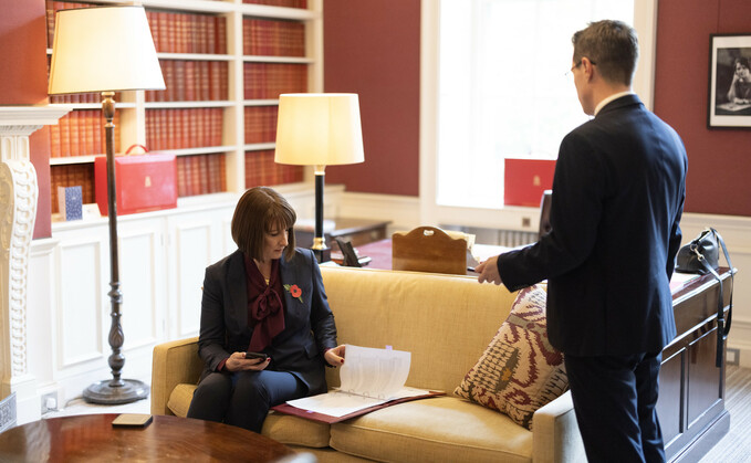 Chanceller Rachel Reeves conducted her first Budget todayPicture by Simon Dawson / No 10 Downing Street