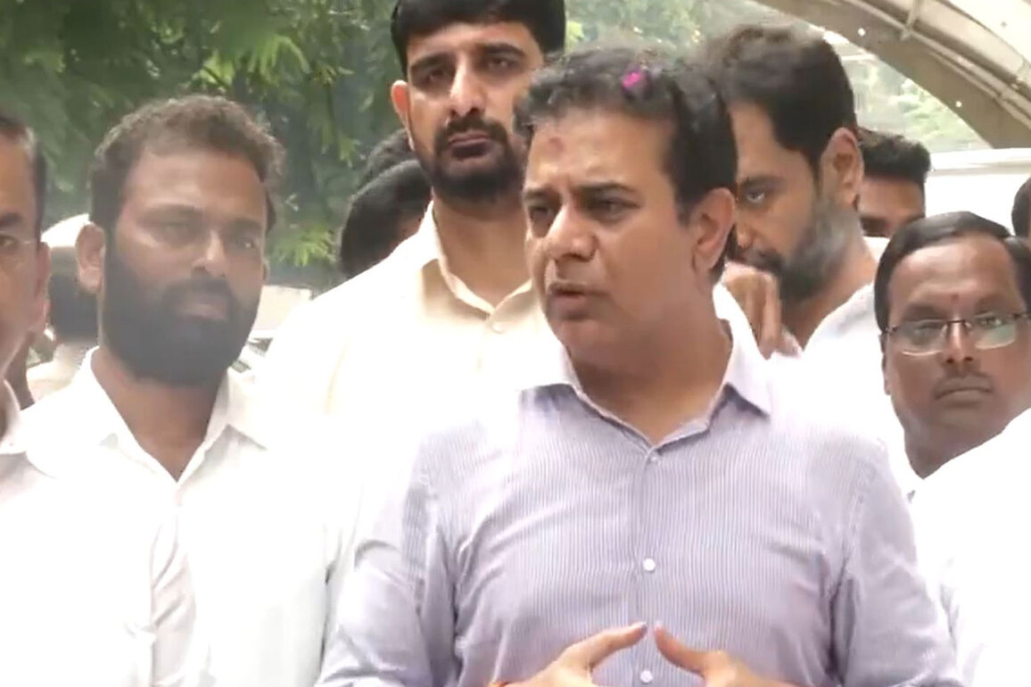 Telangana: KTR accuses Congress of massive voter fraud in Jubilee Hills; submits representation to Chief Electoral Officer