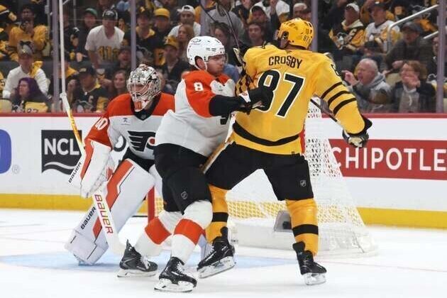 Flyers emerge with win over Penguins in opening tussle of playoff series
