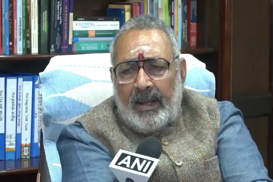 "People of Bihar voted for justice, development": Giriraj Singh projects NDA's landslide victory