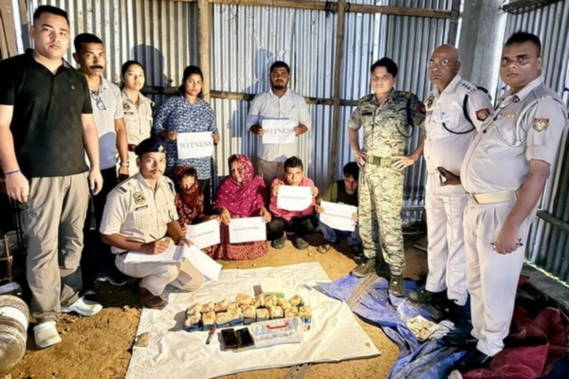Assam: 20,000 yaba tablets, 216g heroin seized in Cachar; 5 held