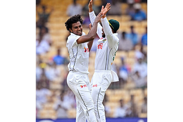 Mahmud condemns Australia to record-low during 1st Test; makes history for Bangladesh