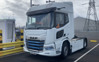 DP World revs up new electric HGV trial for UK haulage firms