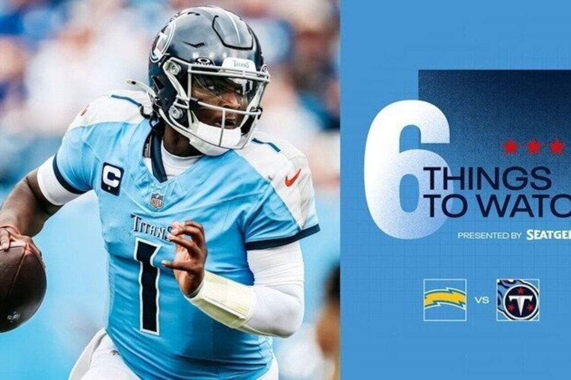 Six Things to Watch for the Titans in Sunday's Game vs the Chargers
