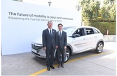 Hyundai showcases fuel cell EV