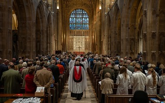 FCN celebrates its 30th anniversary with a harvest service at Sherborne Abbey