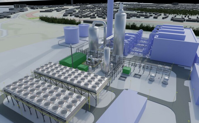 Viridor's planned Runcorn CCS plant / Credit: Viridor