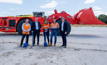  The ground breaking ceremony for Sandvik’s new state-of-the-art workshop at Roe Highway Logistics Park, Perth, Australia