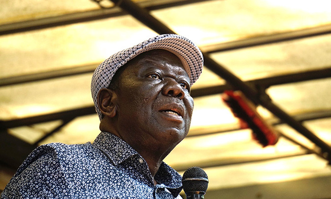 Zimbabwe's ailing opposition chief appoints acting leader Zimbabwe's ailing opposition chief appoints acting leader